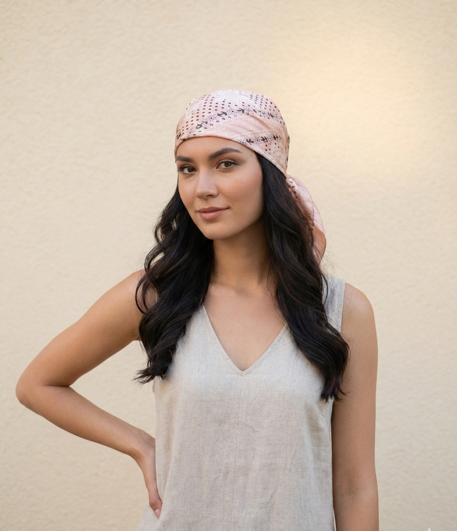 Pañoleta rosa árbol